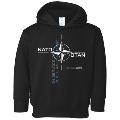 Peace And Freedom Otan Nato Toddler Hoodie