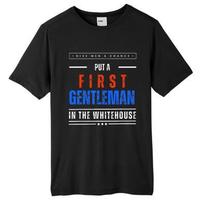 Put A First Gentleman In The Whitehouse Give A Chance Tall Fusion ChromaSoft Performance T-Shirt