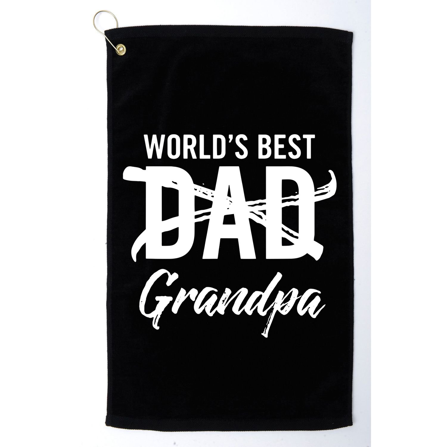 Pregnancy Announcement For Grandparents Golf Towel