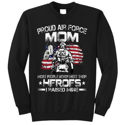 Proud Air Force Mom Air Force Graduation Mom USAF Heroes Sweatshirt