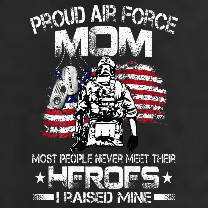 Proud Air Force Mom Air Force Graduation Mom USAF Heroes Beanie