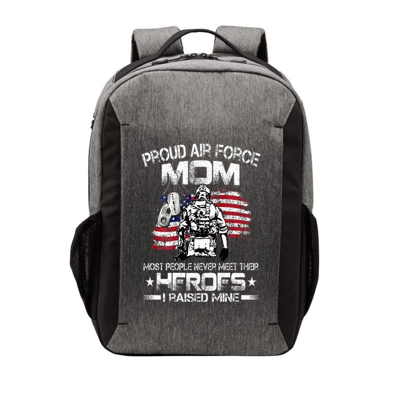 Proud Air Force Mom Air Force Graduation Mom USAF Heroes Vector Backpack