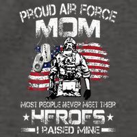 Proud Air Force Mom Air Force Graduation Mom USAF Heroes Vector Backpack