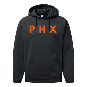 Phoenix AZ Fans PHX Performance Fleece Hoodie