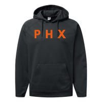 Phoenix AZ Fans PHX Performance Fleece Hoodie