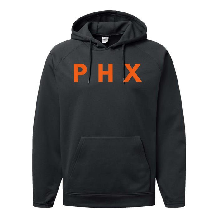 Phoenix AZ Fans PHX Performance Fleece Hoodie