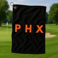 Phoenix AZ Fans PHX Golf Towel
