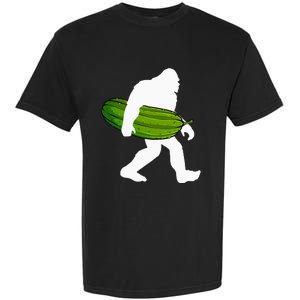 Pickle Art For Women Bigfoot Cucumber Garment-Dyed Heavyweight T-Shirt