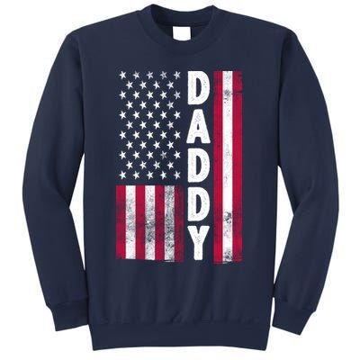 Patriotic American Flag Dad Father's Day Sweatshirt