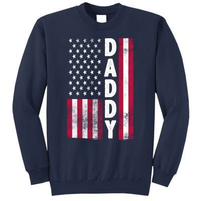 Patriotic American Flag Dad Father's Day Sweatshirt