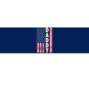 Patriotic American Flag Dad Father's Day Bumper Sticker