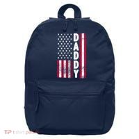 Patriotic American Flag Dad Father's Day 16 in Basic Backpack