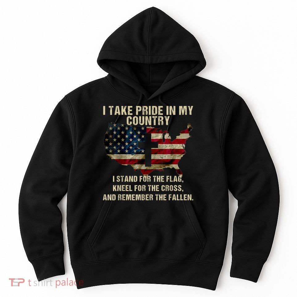 Patriotic American Flag Hoodie