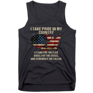 Patriotic American Flag Tank Top