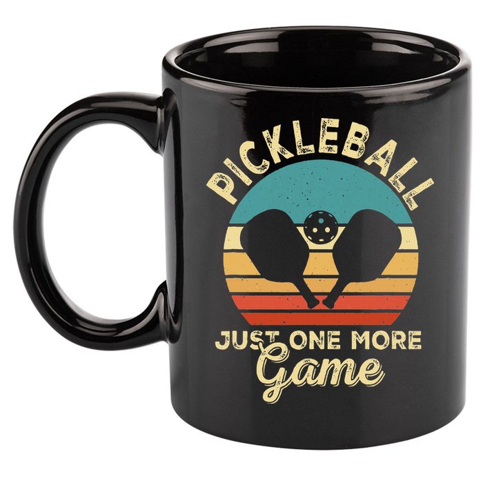 Pickleball Art For Women Paddle Pickleball Player 11oz C Handle Ceramic Mug