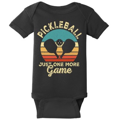 Pickleball Art For Women Paddle Pickleball Player Baby Bodysuit