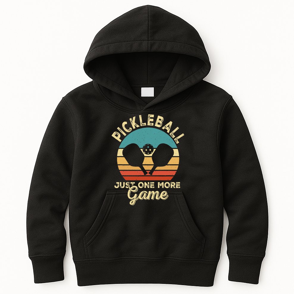 Pickleball Art For Women Paddle Pickleball Player Kids Hoodie