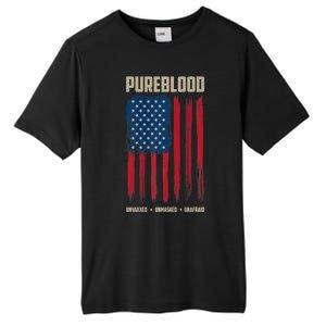 Pureblood American Flag Pure Blooded Patriot Tall Fusion ChromaSoft Performance T-Shirt