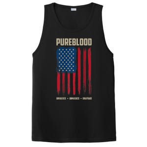 Pureblood American Flag Pure Blooded Patriot PosiCharge Competitor Tank