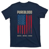 Pureblood American Flag Pure Blooded Patriot T-Shirt