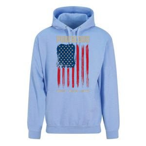 Pureblood American Flag Pure Blooded Patriot Unisex Surf Hoodie