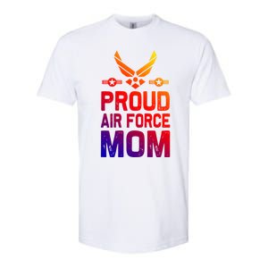 Proud Air Force Mom Veteran Of United States Air Force Cute Gift Softstyle CVC T-Shirt