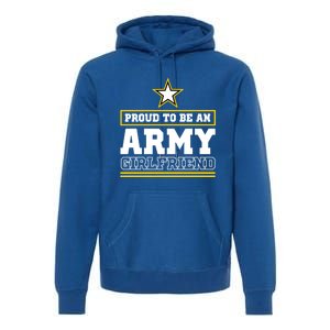 Proud Army Friend Proud To Be An Army Friend Funny Gift Premium Hoodie