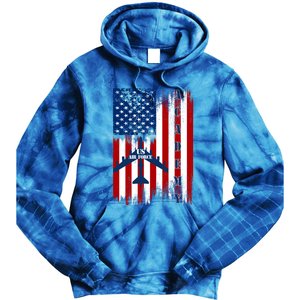 Proud Air Force Academy Mama Dad Usafa Grumpy Old Veteran Cute Gift Tie Dye Hoodie