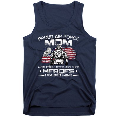 Proud A.I.R F.O.R.C.E Mom A.I.R F.O.R.C.E Graduation Mom Tank Top