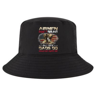 Proud Air Force Dad Air Force Graduation Air Tee Cool Comfort Performance Bucket Hat