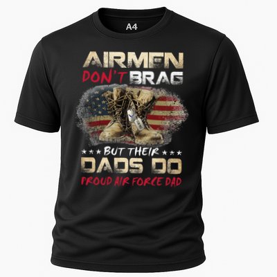 Proud Air Force Dad Air Force Graduation Air Tee Cooling Performance Crew T-Shirt