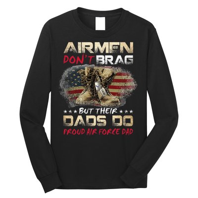 Proud Air Force Dad Air Force Graduation Air Tee Long Sleeve Shirt
