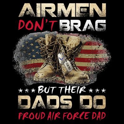 Proud Air Force Dad Air Force Graduation Air Tee T-Shirt