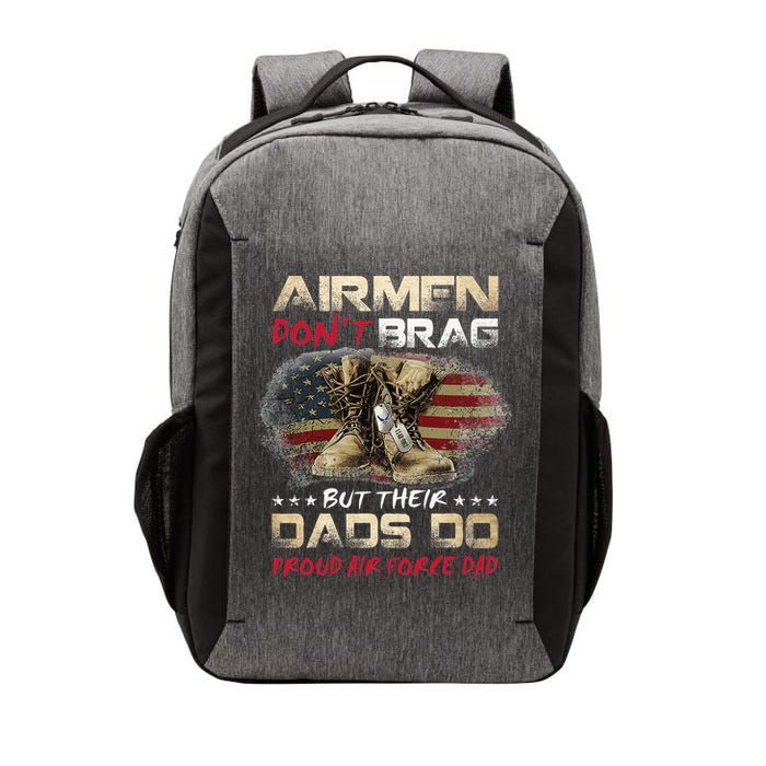 Proud Air Force Dad Air Force Graduation Air Tee Vector Backpack