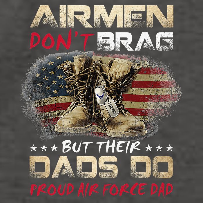 Proud Air Force Dad Air Force Graduation Air Tee Vector Backpack