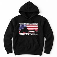 Proud American Farmer I Stand For The Flag Patriotic USA Premium Hoodie