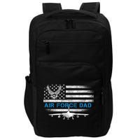 Proud Air Force Dad Cool Gift Veteran Flag Gift Great Gift Impact Tech Backpack