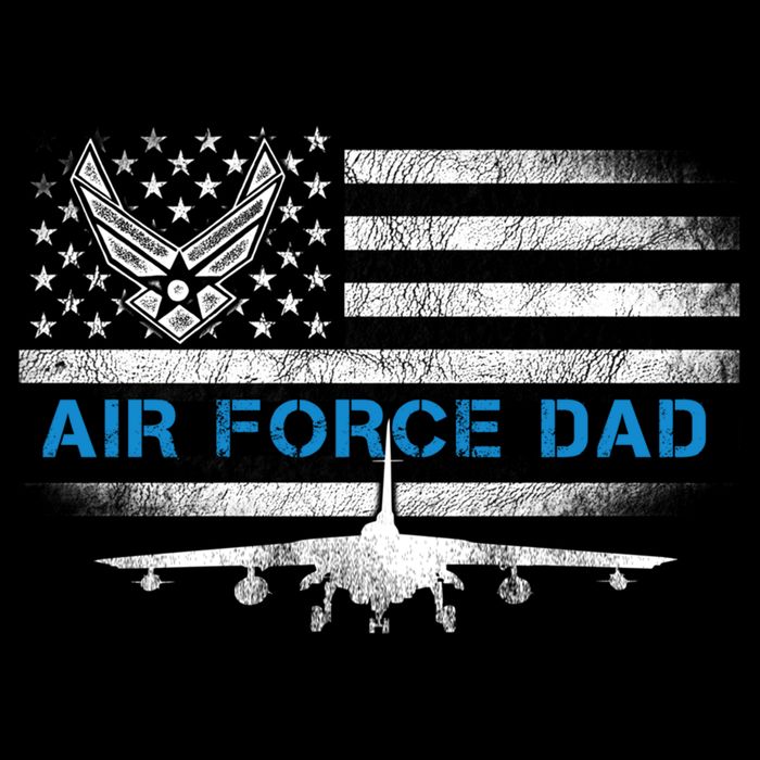 Proud Air Force Dad Cool Gift Veteran Flag Gift Great Gift Impact Tech Backpack