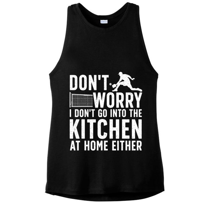 Pickleball Art For Men Women Pickle Ball Player Pickleball Ladies PosiCharge Tri-Blend Wicking Tank