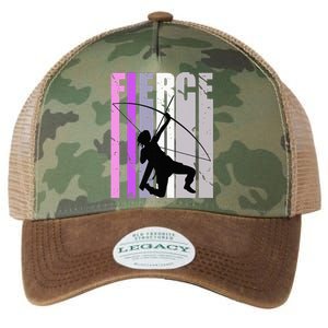 Purple Archery Fierce Birthday Archer Courage pink Legacy Tie Dye Trucker Hat