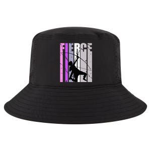 Purple Archery Fierce Birthday Archer Courage pink Cool Comfort Performance Bucket Hat