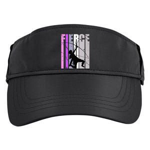 Purple Archery Fierce Birthday Archer Courage pink Adult Drive Performance Visor