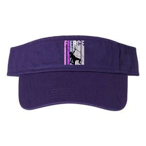 Purple Archery Fierce Birthday Archer Courage pink Valucap Bio-Washed Visor