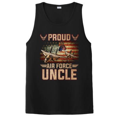 Proud Air Force Uncle Gift Veterans Day Gift PosiCharge Competitor Tank