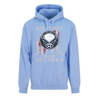 Proud Air Force Veteran Military Meaningful Gift Veteran Day 2019 Great Gift Unisex Surf Hoodie