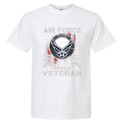 Proud Air Force Veteran Military Meaningful Gift Veteran Day 2019 Great Gift Garment-Dyed Heavyweight T-Shirt