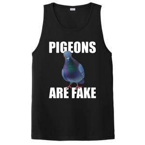 Pigeons Are Fake Liars Birds Are Not Real Spies Gift PosiCharge Competitor Tank