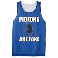 Pigeons Are Fake Liars Birds Are Not Real Spies Gift Mesh Reversible Basketball Jersey Tank