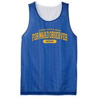 Proud Army Forward Observer Mom Meaningful Gift Mesh Reversible Basketball Jersey Tank