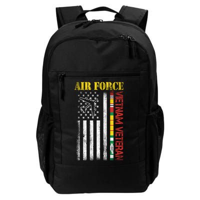 Proud Air Force Vietnam Veteran American Flag Gift Backpack